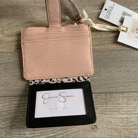 NIB Jessica Simpson Powder Blush Card Holder - Picture 5 of 7